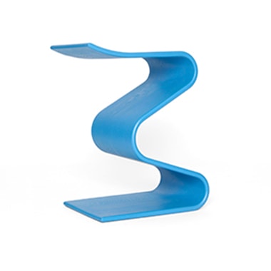 Zig-Zag Stool Blue - parada one design